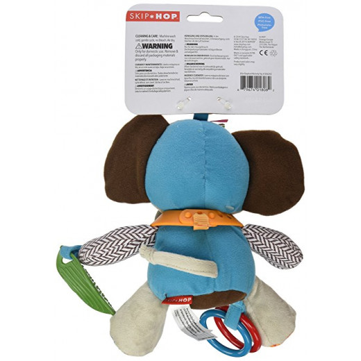 Skip Hop Bandana Buddies Soft Activity Toy, Elephant