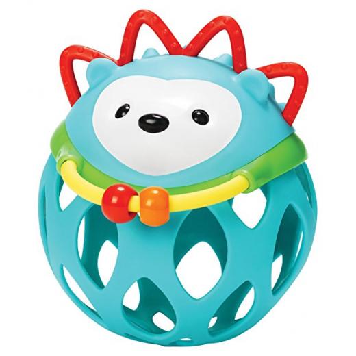 Skip Hop Explore and More Roll Around Rattle Toy, Hedgehog