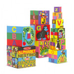 Melissa & Doug Alphabet Nesting And Stacking Blocks