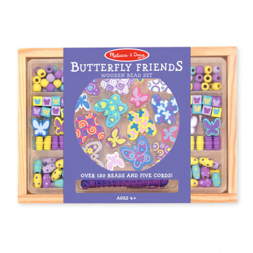 Melissa & Doug Butterfly Friends Bead Set