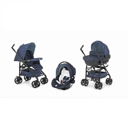 Chicco Sprint Black Midnight Trio Stroller