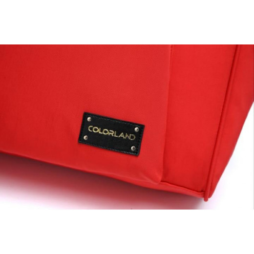 Colorland Diaper Bag Tote - Red