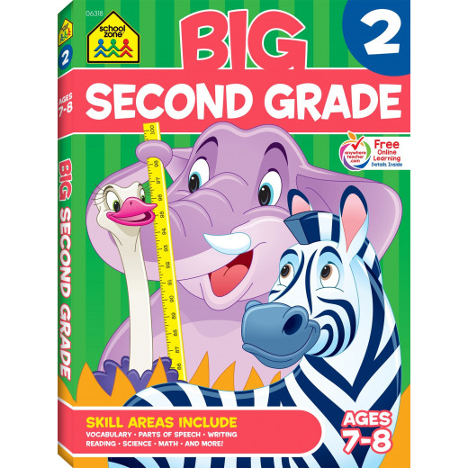 School Zone - Big Second Grade ages 7- 8