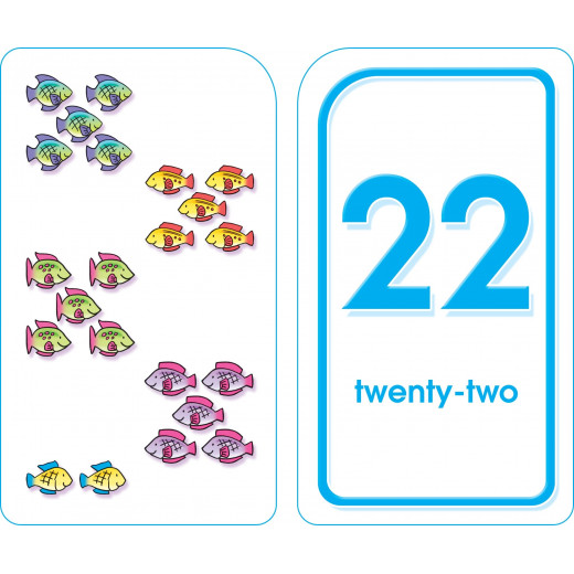 School Zone - Numbers 0-25 Flash Cards