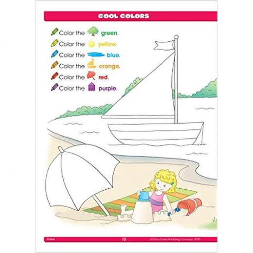 School Zone - Preschool Basics Workbook Ages 3-5