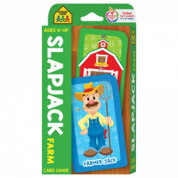 School Zone -Slapjack Farm Card Game