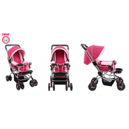 Farlin Baby Stroller, Different Colors - Pink