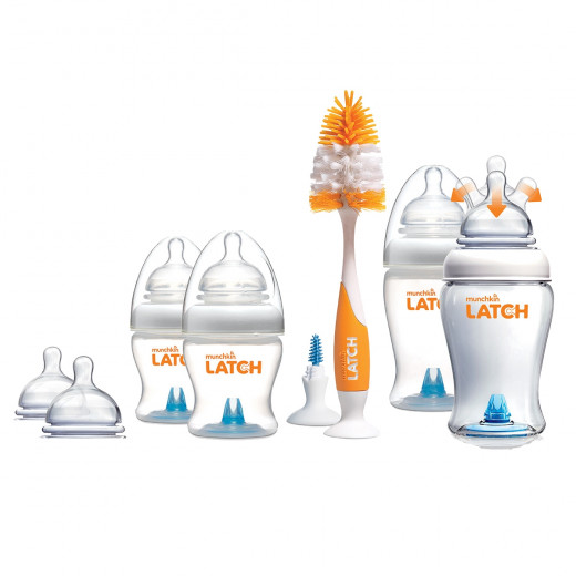 Munchkin Latch Newborn Bottle 12 Piece Gift Set