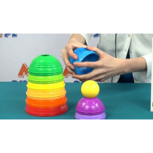 Fisher-Price Toy Stack and Roll Cups