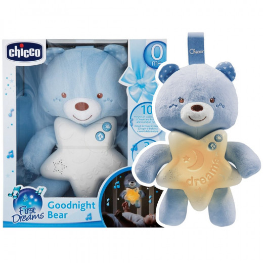 Chicco Toy First Dreams Goodnight Bear - Blue