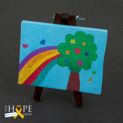 متجر الأمل بواسطة مؤسسة الحسين للسرطان - رسومات أطفال على قماش