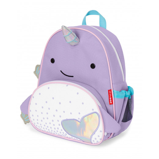 Skip Hop Zoo Little Kid Backpack, Narwhal