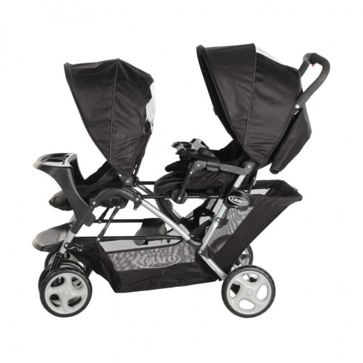 Graco Stadium Duo Stroller Black Grey