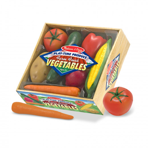 Melissa & Doug Play-Time Produce Vegetables Set