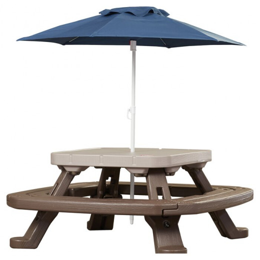 Little Tikes Fold 'n Store Table with Market Umbrella