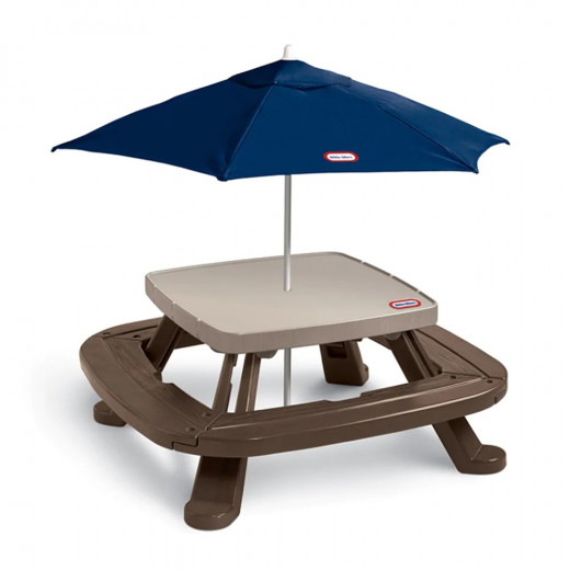 Little Tikes Fold 'n Store Table with Market Umbrella