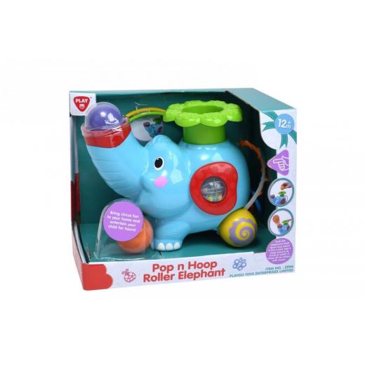 PlayGo Pop N Hoop Roller Elephant