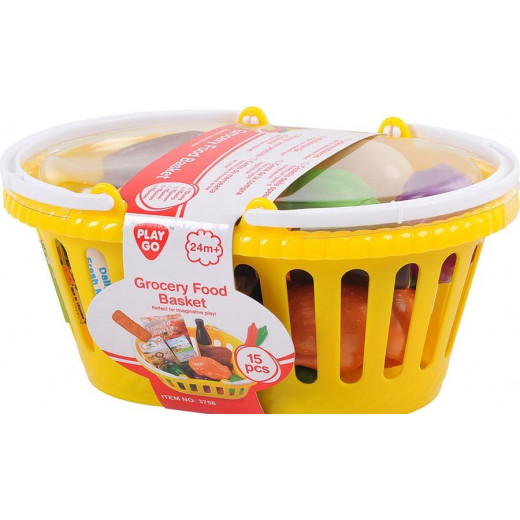 PlayGo Veggie Basket, 13 pcs - Multi Color