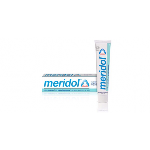 Meridol toothpaste helps protect against gum bleeding 75g