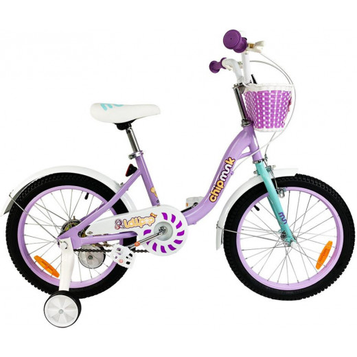 RoyalBaby CM12-2 Chipmunk MM 12 " Sports Kids Bike Purple