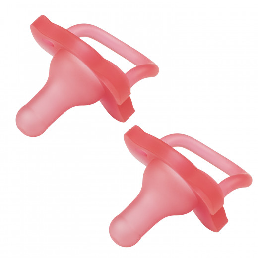 Dr. Brown's Newborn Pacifiers, 0+ Months, 2 Counts, Pink