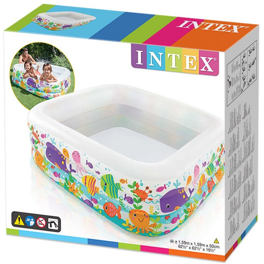 Intex Clearview Aquarium Pool, 159cm x 159cm x 50cm