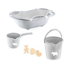 Baby Jem Baby Bath Set 5 pieces, Grey