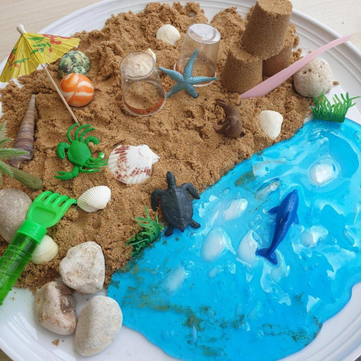 YIPPEE! Sensory Beach Kit by Mama Sima