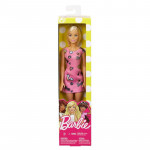 Barbie Modern Dresses-Pink Dress, Blonde Doll