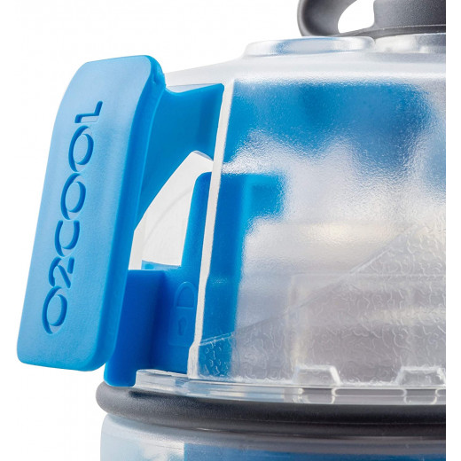 O2COOL Mist N 'Sip Insulated Squeeze Water Bottle, 590 ml, Basketball