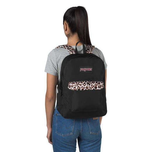 JanSport Plus Backpack, Leopard Life