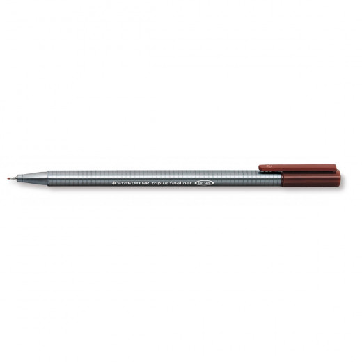 Staedtler Triplus Fineliner Marker Pen - 0.3 mm - Dark Brown