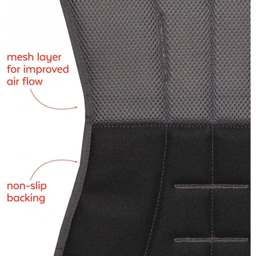 Skip Hop Stroll-and-Go Cool Touch Stroller Liner, Grey Feather