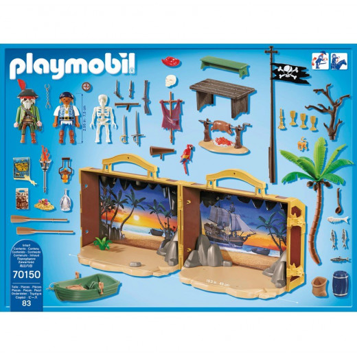 Playmobil Take Along Pirate Island 83 Pcs For Children