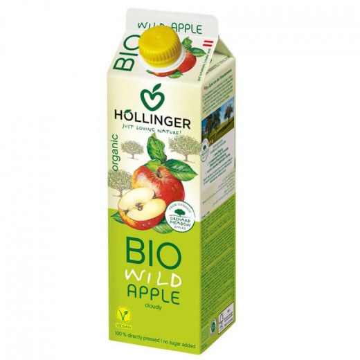 Hollinger Organic Juice Wild Apple Flavor 1 Liter