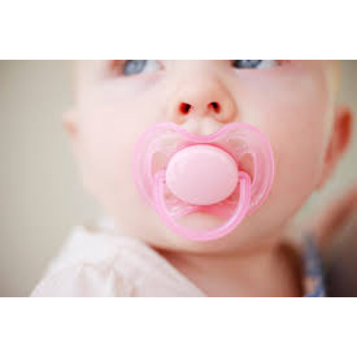 Tommee Tippee Closer To Nature Silicone Pacifier, Pink Color, 9-18 Months, 2 Pieces