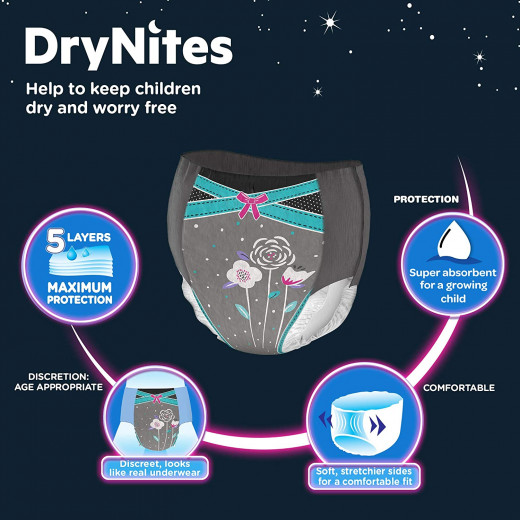 حفاضات دراي نايت -  فوط بنات كلوت 8-15 سنة 9 فوط