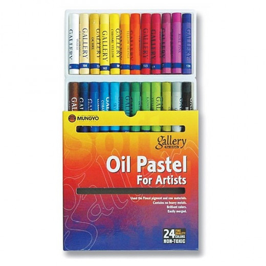 Oil Pastel Jumbo - 24 Mungyo