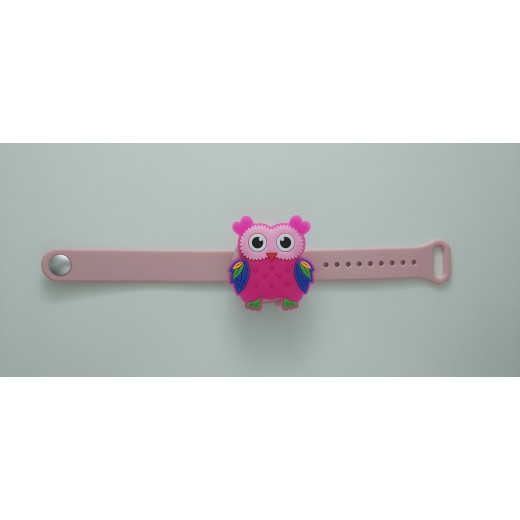 Hygiene Band For Children, Pink Owl
