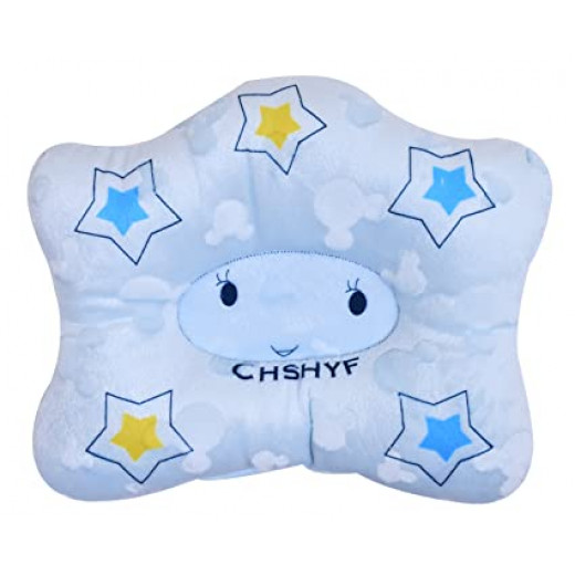 Soft Cotton Baby Pillow - Chshyf - Blue