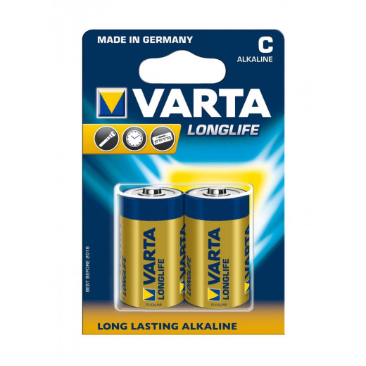 Varta High Energy C Cell 1.5v LR14 Longlife Battery