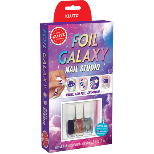 Klutz Foil Galaxy Nails