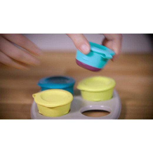 Tommee Tippee Explora 4 Pop Up Freezer Pots and Tray, +4 months