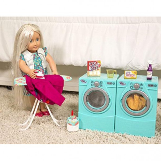 Our Generation Washer Dryer Tumble and Spin Laundry Set