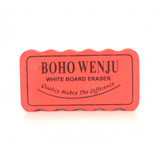 Boho Whiteboard Wiper Red, Small