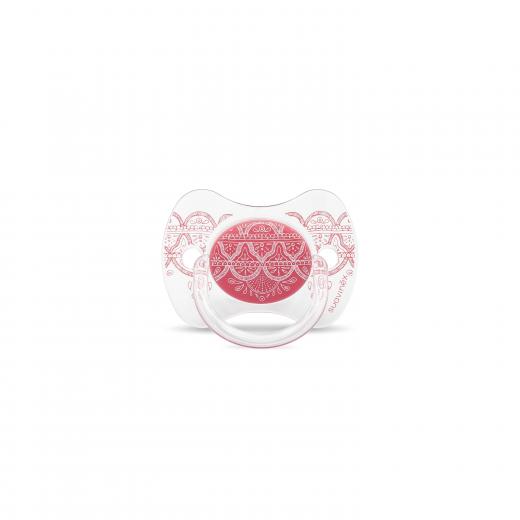 Suavinex Pacifier Premium Couture Physiological Teat - Pink +18