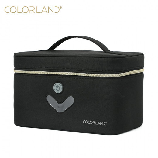 حقيبة ظهر كولورلاند بوظيفة التعقيم باستخدام تقنية تنقية الهواء المبتكرة والأوزون ، أسود