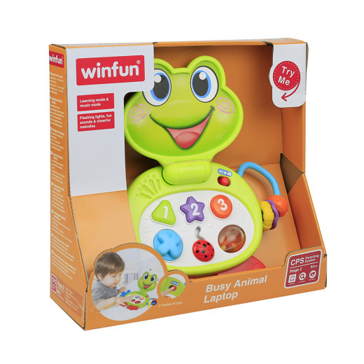 Winfun Busy Animal Laptop - Froggy