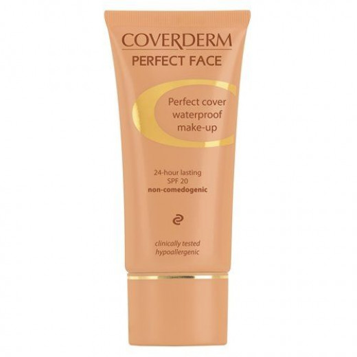 Coverderm Perfect Face Waterproof Make Up No.6