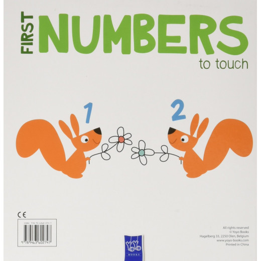 Yoyo Book, First Concepts to Touch: Numbers